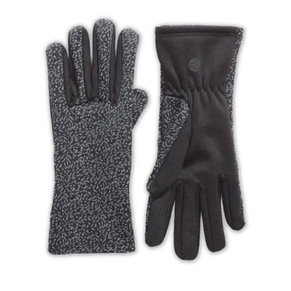 Zella NWT 360 Reflective Running Gloves Black S/M - Picture 1 of 5